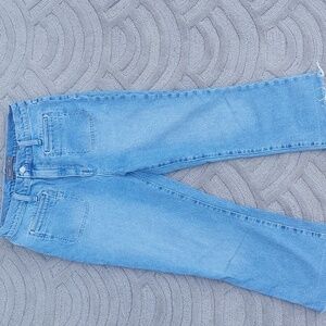 High Rise Cropped Jeans